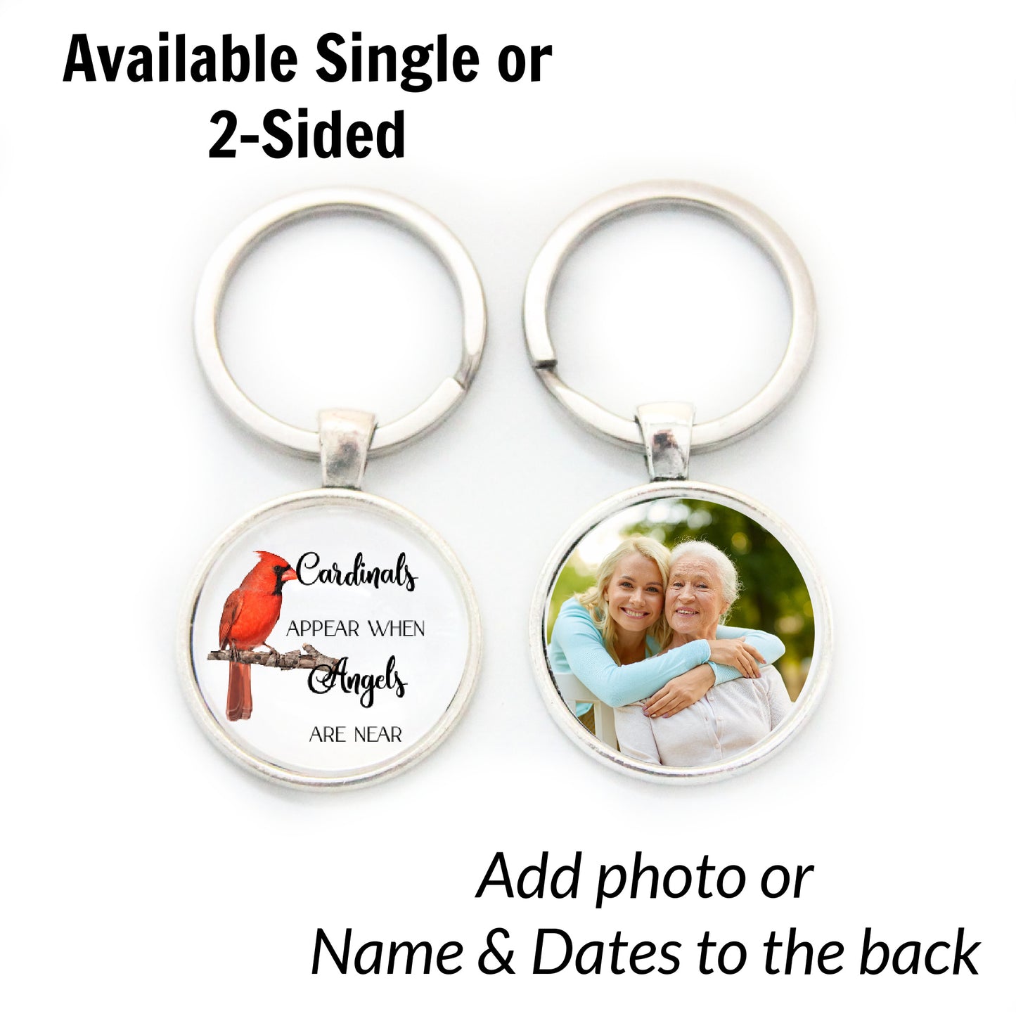 Cardinals Appear Rearview Mirror Hanging Charm