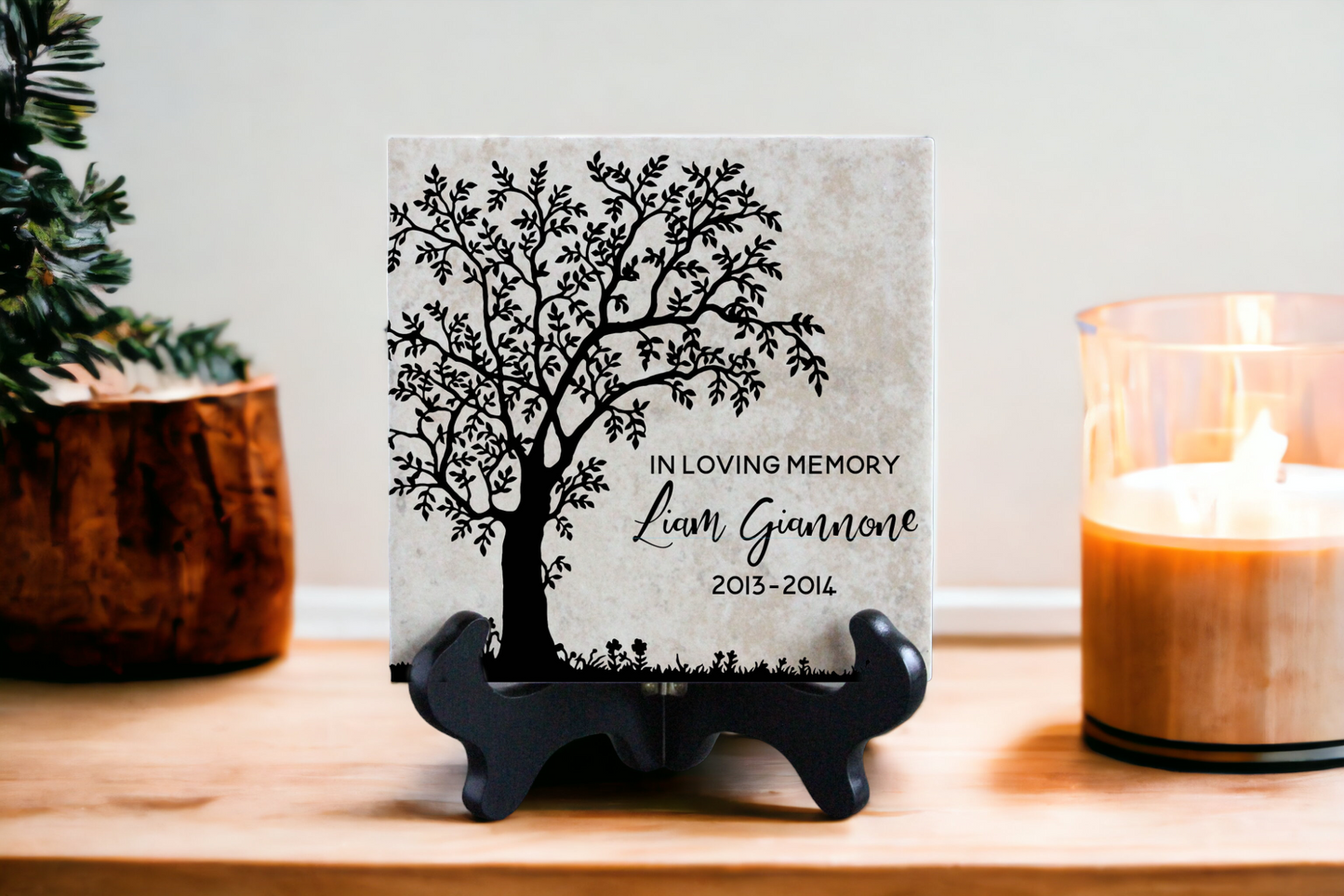 In Loving Memory Memorial Tile