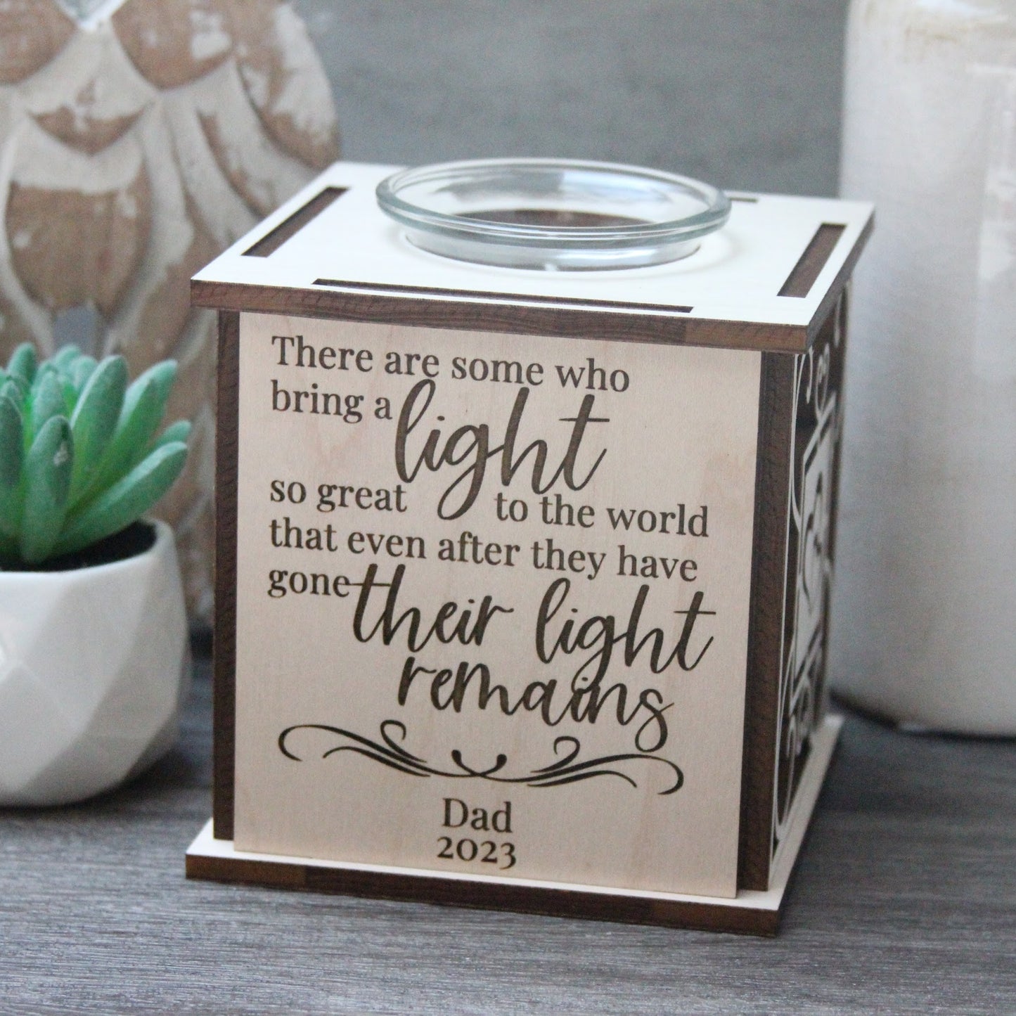 Their Light Remains Tealight Lantern