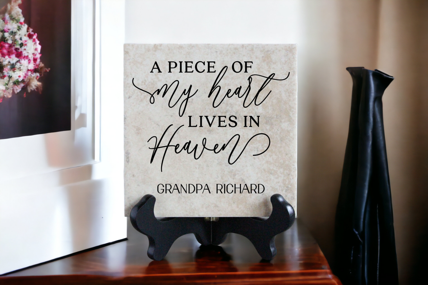 A Piece of my Heart Memorial Tile