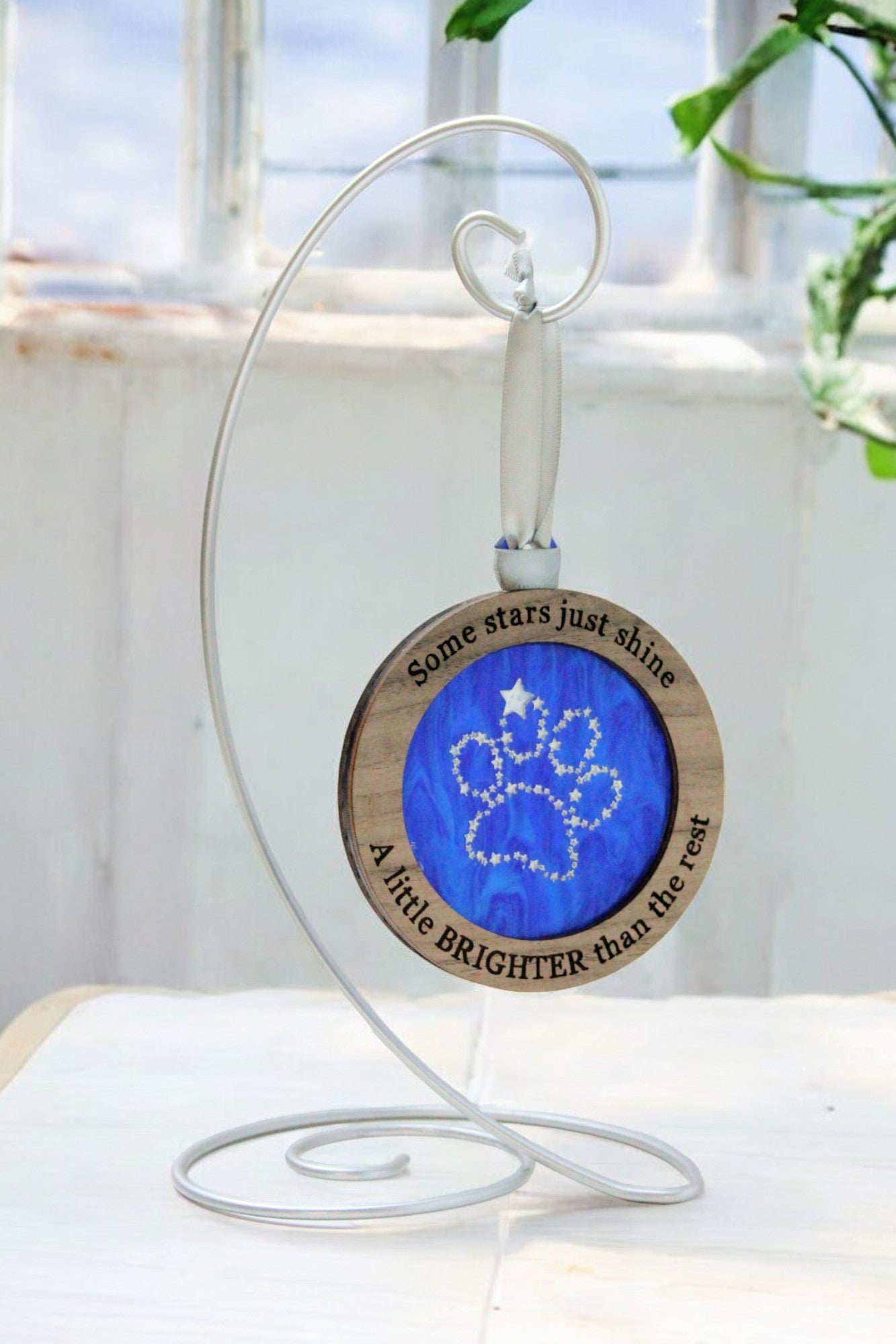 Stars Shine Brighter Paw Ornament