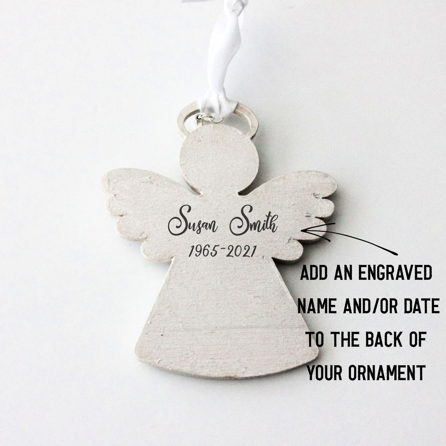 Silver Angel Ornament