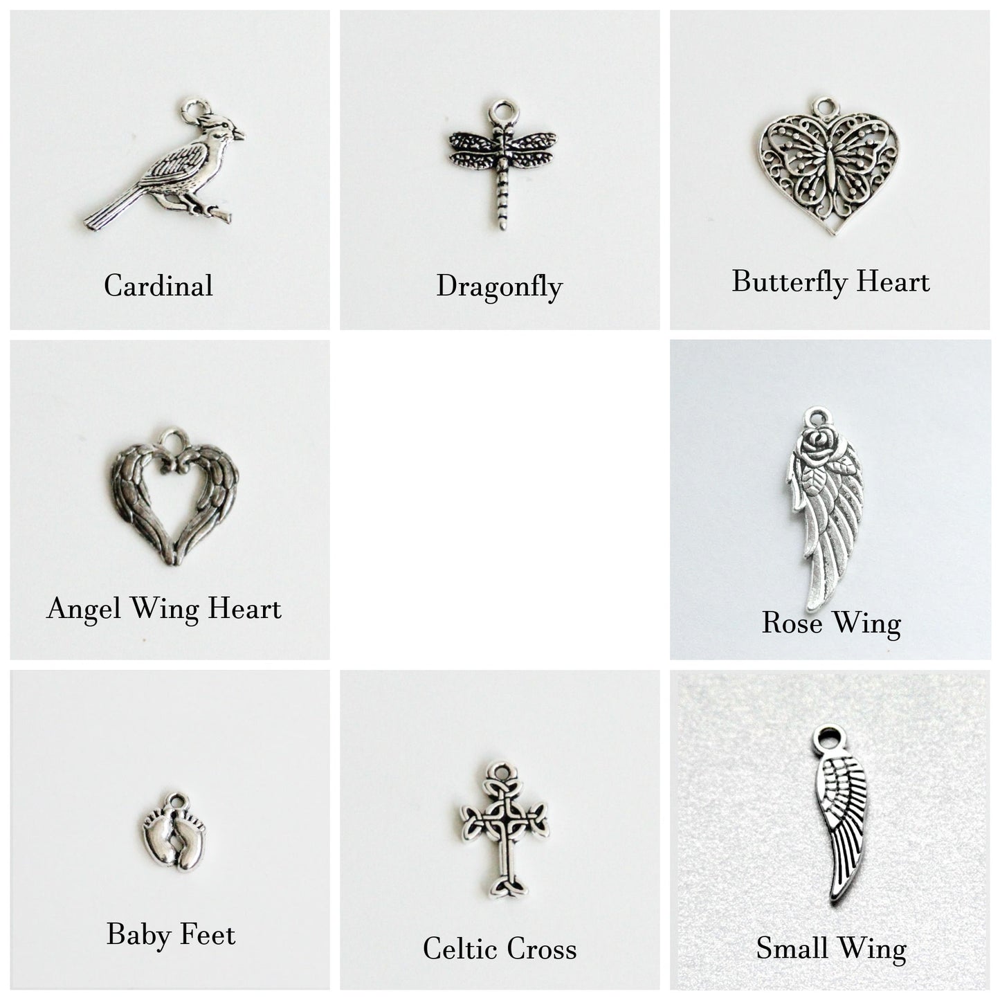 White Howlite Suicide Awareness Memorial Charm Bracelet Stack