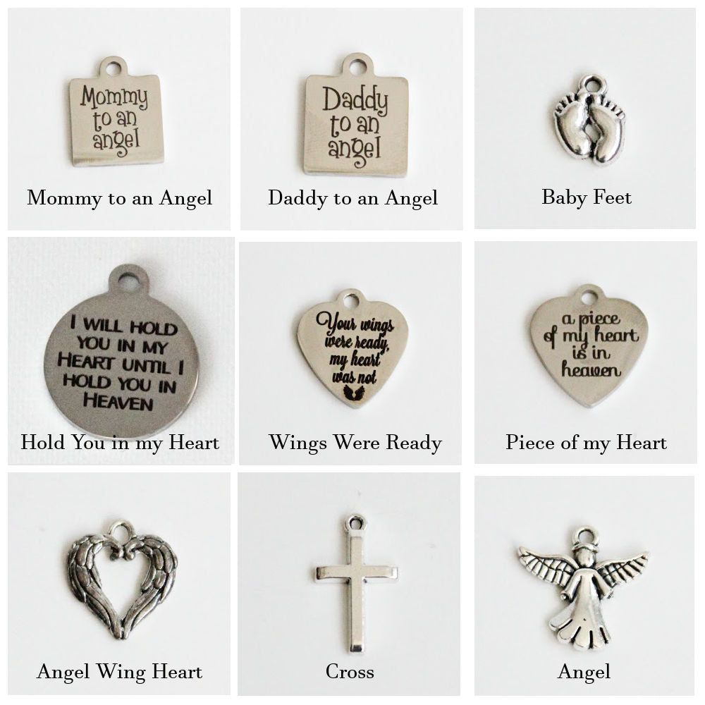 Infant Loss Angel Wing Memorial Ornament