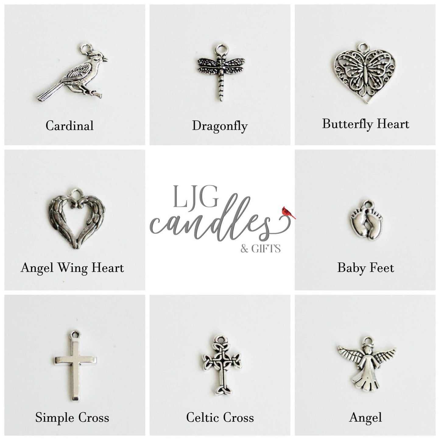 Suicide Loss & White Howlite Charm Bracelet