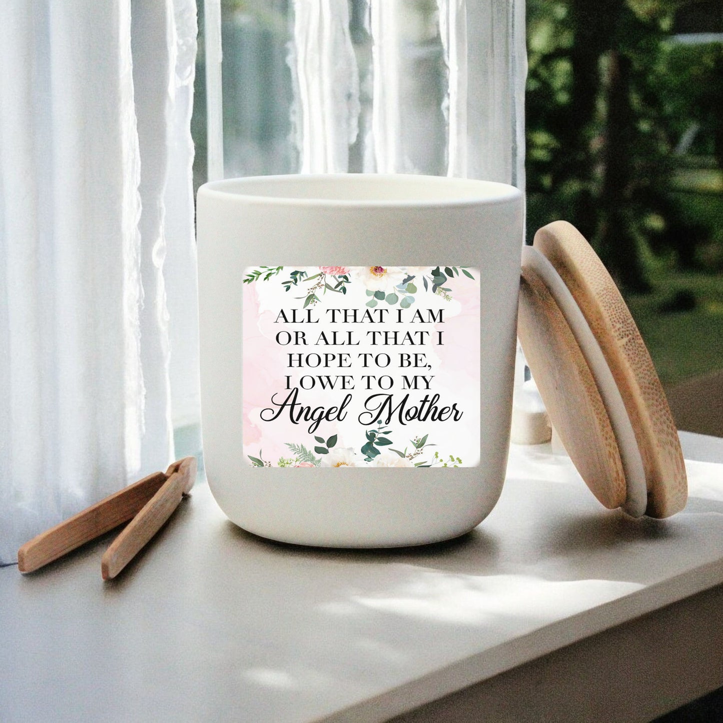 Angel Mother Candle