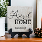 An Angel Watches Over Our Home Memorial Tile