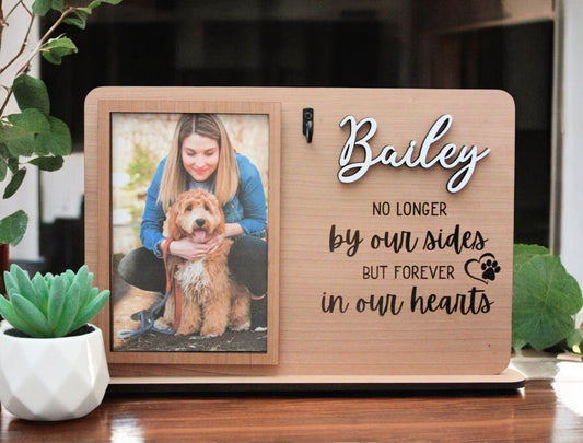 Forever in our Hearts Pet Loss Photo Frame