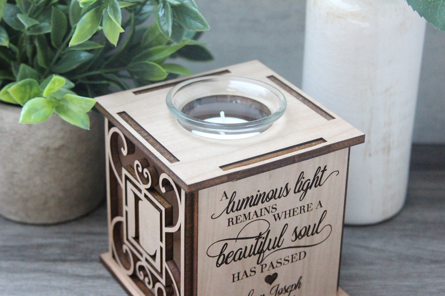 Luminous Light Tealight Lantern