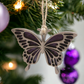Purple Butterfly Suncatcher