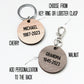 I Used to be her Angel Keychain