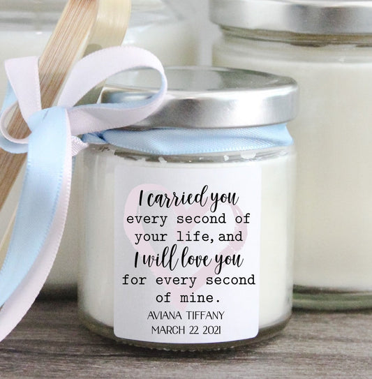 I Carried You Infant Loss Candle