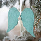 Teal Angel Wing Ornament