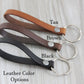 Until We Meet Again Leather Bracelet