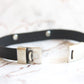 Until We Meet Again Leather Bracelet