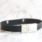 Until We Meet Again Leather Bracelet