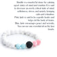 Infant Loss & Howlite Diffuser Bracelet