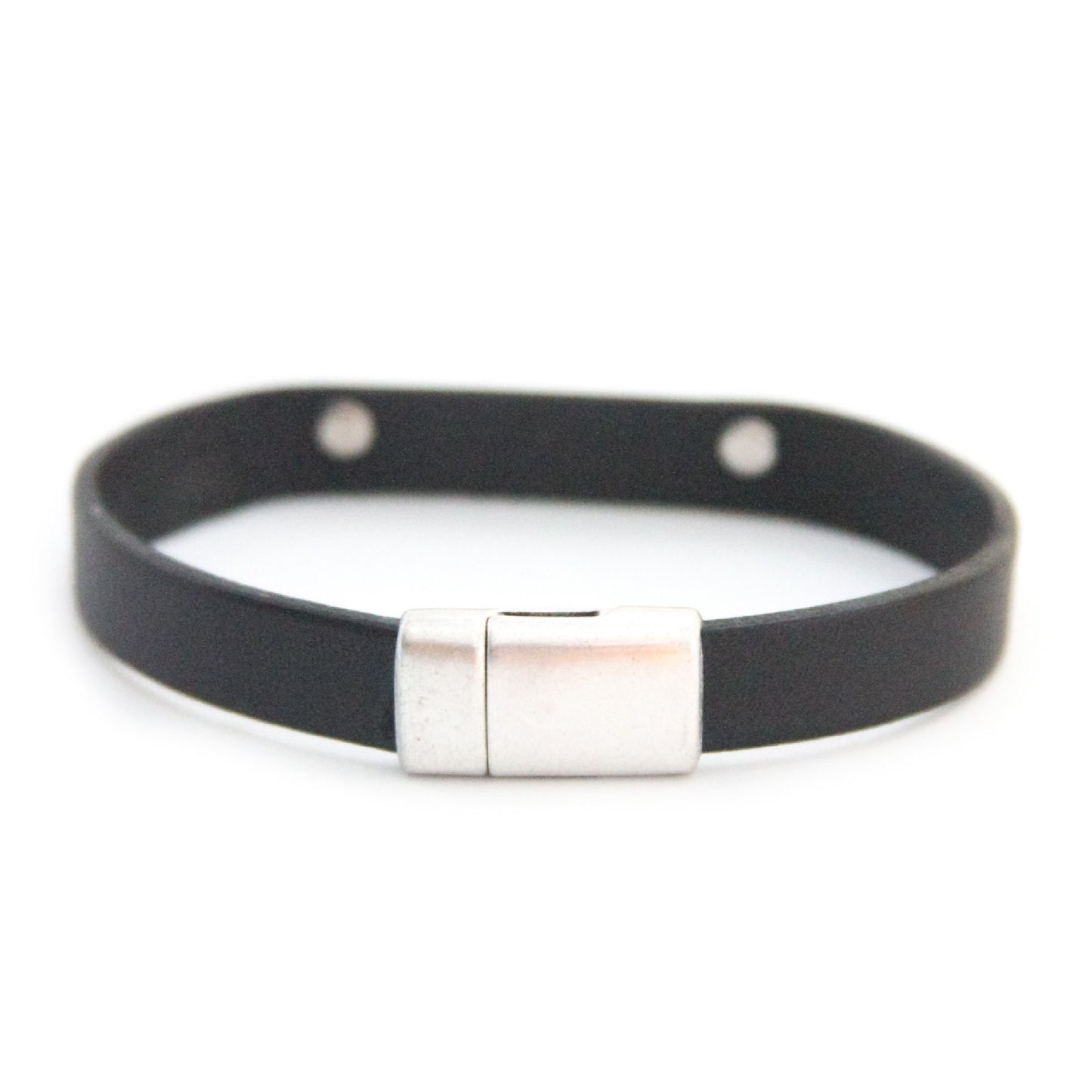 I Carry You In My Heart Leather Bracelet
