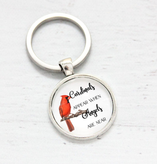 Cardinals Appear Keychain