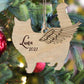 Long Hair Cat Angel Memorial Ornament