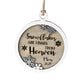 Snowflakes are Kisses Memorial Ornament