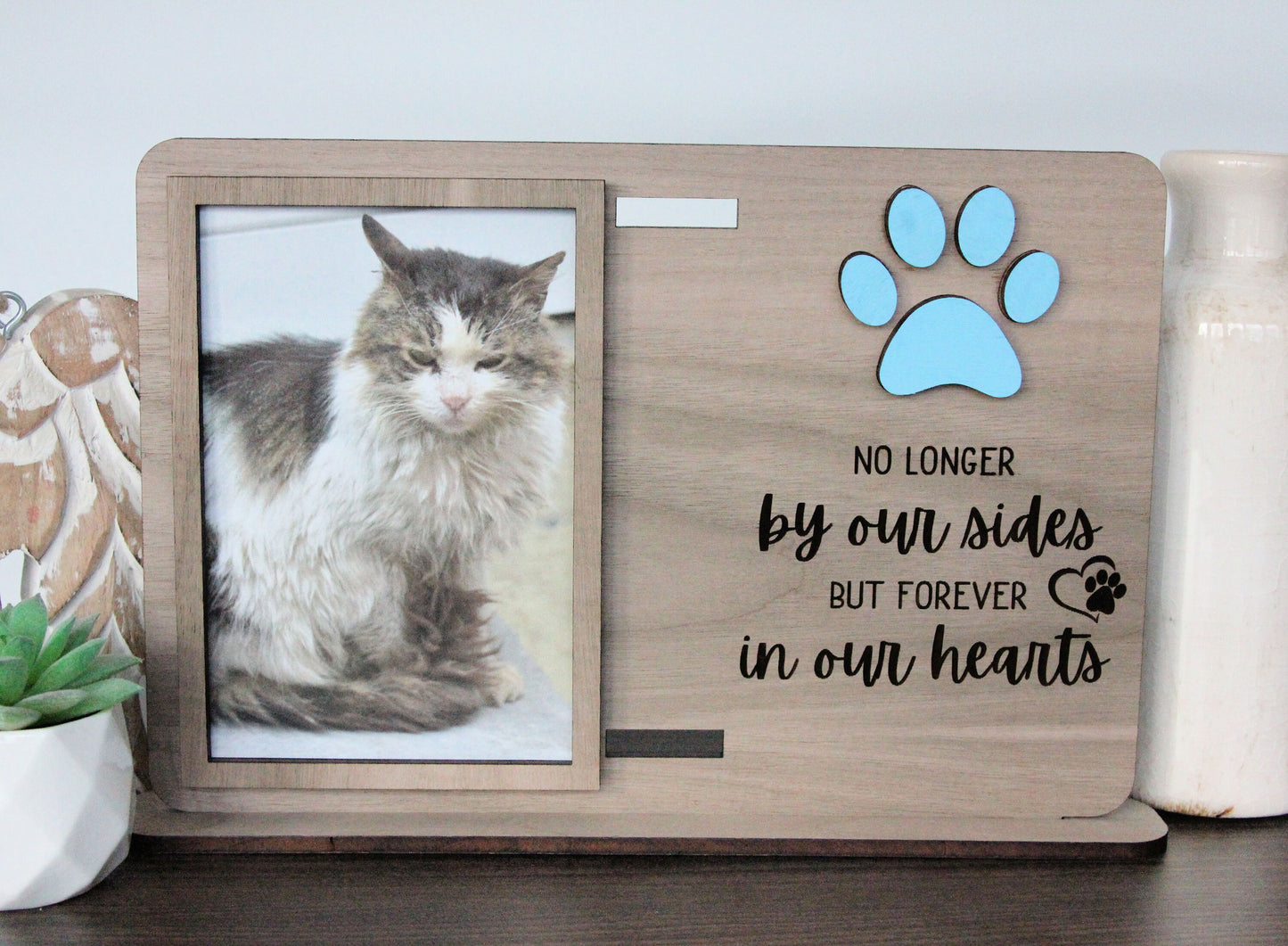 Forever in our Hearts Pet Loss Photo Frame