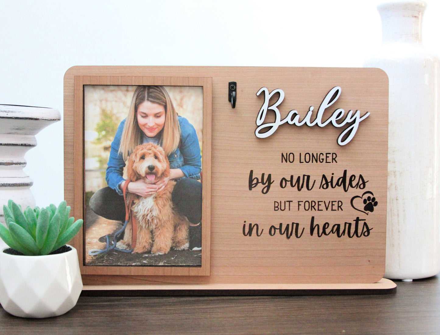 Forever in our Hearts Pet Loss Photo Frame